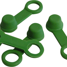 Bleeder Caps - Green - 4-Pack