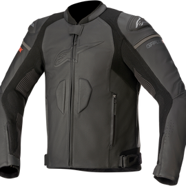 GP Plus R v3 Rideknit® Leather Jacket
 - Black/Black - US 50 / EU 60