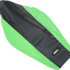 Seat Cover - Green/Black - Kawasaki