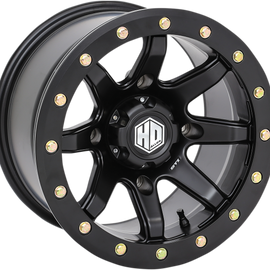 HD9 Wheel - Black - 14x7 - 4/137 - 4+3