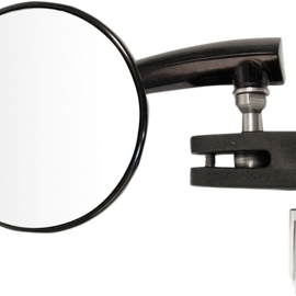 Bar End Mirror - Black - Left