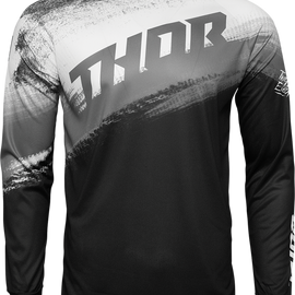 Sector Vapor Jersey - Black/White - 2XL