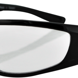 Iowa Sunglasses - Shiny Black - Clear