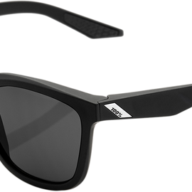 Hudson Sunglasses - Black - Smoke