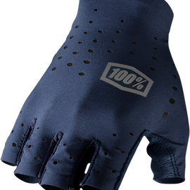 Sling Short Finger Gloves - Navy - Small