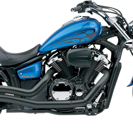 Speedster Swept Exhaust - Black - Stryker 1300