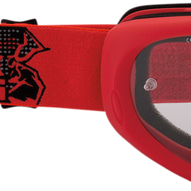 Youth Qualifier Goggles - Agroid - Red