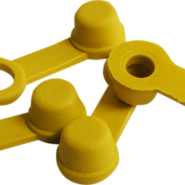 Bleeder Caps - Yellow - 4-Pack