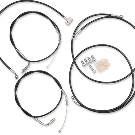 Cable Kit - 18" Handlebars - Roadstar - Black