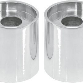 Riser Extensions - 1-1/2" - 1" Center Diameter - Chrome