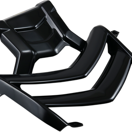 Hood - Black - Louvered