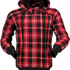 Women's Lumberjill Jacket - Red/Black - XS