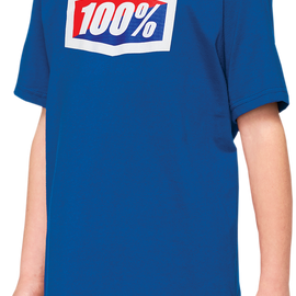 Youth Official T-Shirt - Blue - Medium