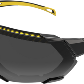 FF4 Sunglasses - Foam - Black/Yellow - Smoke