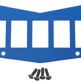 Dash Plate - Blue - 5 Switch - RZR