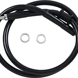 Brake Line - +10" - Black - '18-'20 Softail