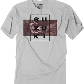 Suzuki Rider T-Shirt - Gray - Large