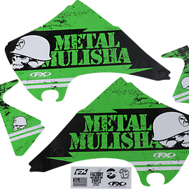 Metal Mulisha Graphic Kit - Kawasaki