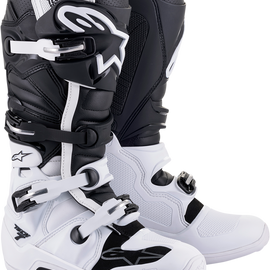 Tech 7 Boots - White/Black - US 10