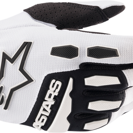 Guantes Alpinestars de orificio completo Blanco