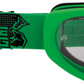 Youth Qualifier Goggles - Agroid - Green