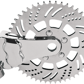 Sprocket Brake Caliper - Left - Chrome