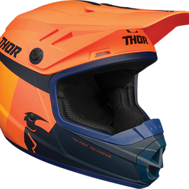 Youth Sector Helmet - Racer - Orange/Midnight - Small