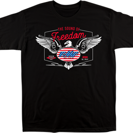 Sound of Freedom T-Shirt - Black - Large