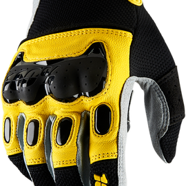 Derestricted Gloves - Black/Yellow - Small