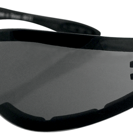 Shield II Sunglasses - Gloss Black - Smoke - Lemans