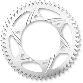 Aluminum Sprocket - Silver - Rear - 42-Tooth