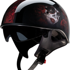 Vagrant Helmet - Red Catrina - Black/Red - XS