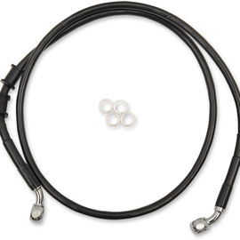 Front Brake Line - XL - Black +8"2532412151