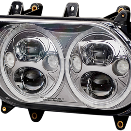 Headlight 15-20 FLTR - Chrome