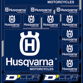 Decal Sheet - Husqvarna