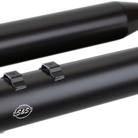 Slash Cut Mufflers - Black095