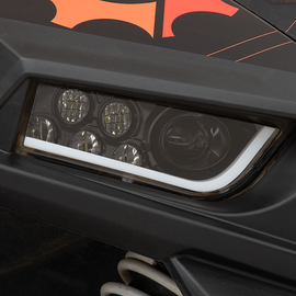 LED Headlight - RZR900/1000 - Black