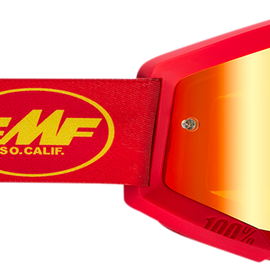 PowerCore Goggles - Flame - Red - Red Mirror