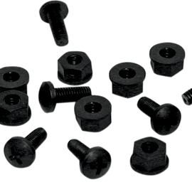 Nylon Windscreen Fastener Set - Black