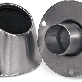 4" Quiet End Cap - Billet - 1-1/2"