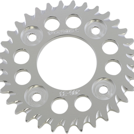 Aluminum Sprocket - Silver - Rear - 33-Tooth