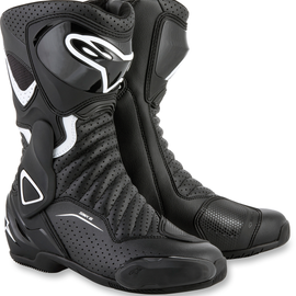 SMX-6  v2 Vented Boots - Black/White - US 7 / EU 38
