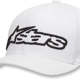 Blaze Flexfit® Hat - White/Black - Large/XL