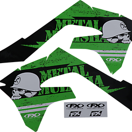 Metal Mulisha Graphic Kit - Kawasaki