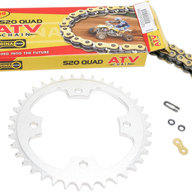 Chain and Sprocket Kit - Kawasaki - KFX 450R - '08-'14