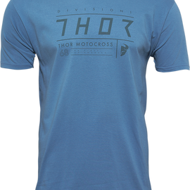 Division T-Shirt - Steel Blue - 2XL