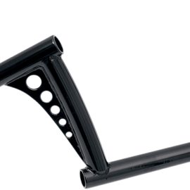 Black Slotted Short Stack Ape Handlebar