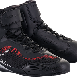 Faster-3 Rideknit Shoes - Black/Silver/Red - US 12.5