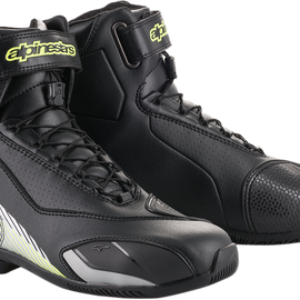 SP-1 v2 Riding Shoes - Black/Silver/Yellow - US 6.5 / EU 40