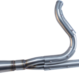 Assault 2:1 Exhaust - Stainless Steel - '07-'17 Softail